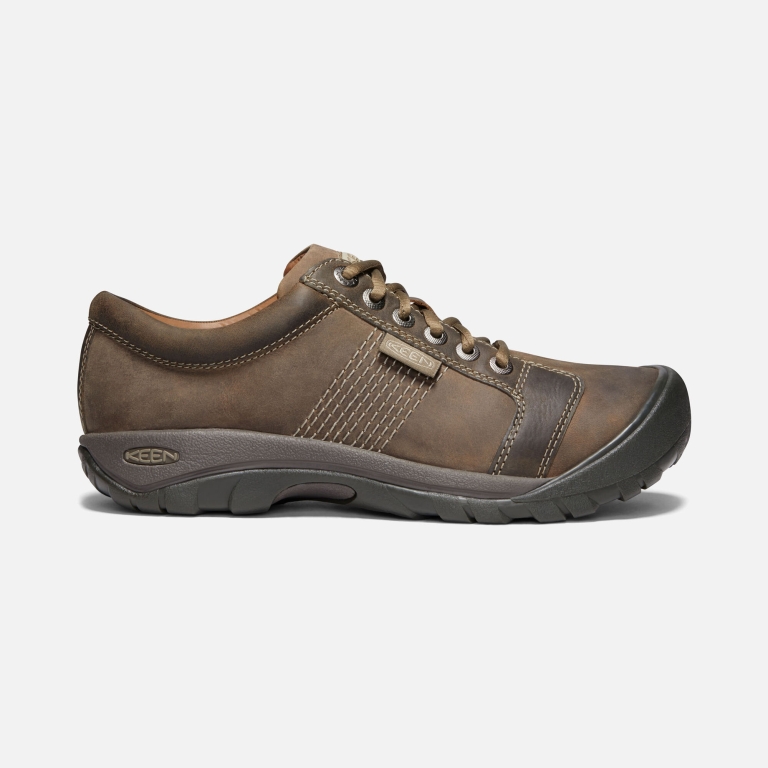 Keen Austin Shoes - Men's Gray Footwear